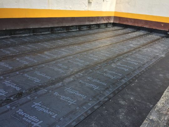 Impermeabilização em estacionamento de condomínio residencial