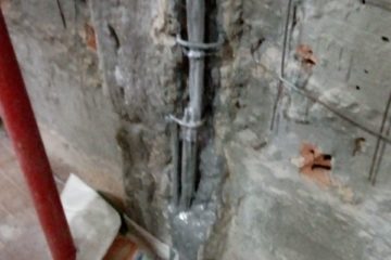 Ancoragem de armadura em projeto de reforço estrutural