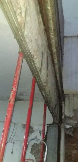 Recuperação e reforço estrutural em condomínio.