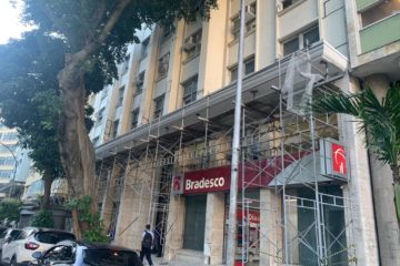 Recuperação estrutural e impermeabilização de marquise